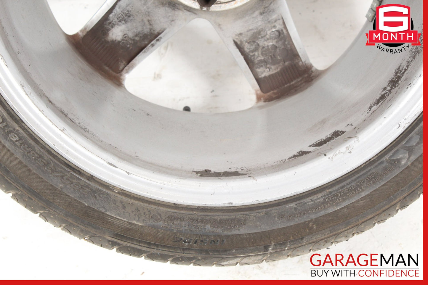 2003-2012 Mercedes R230 SL500 Rear Wheel Rim w/ Tire 9.5JX18H2 ET40 OEM