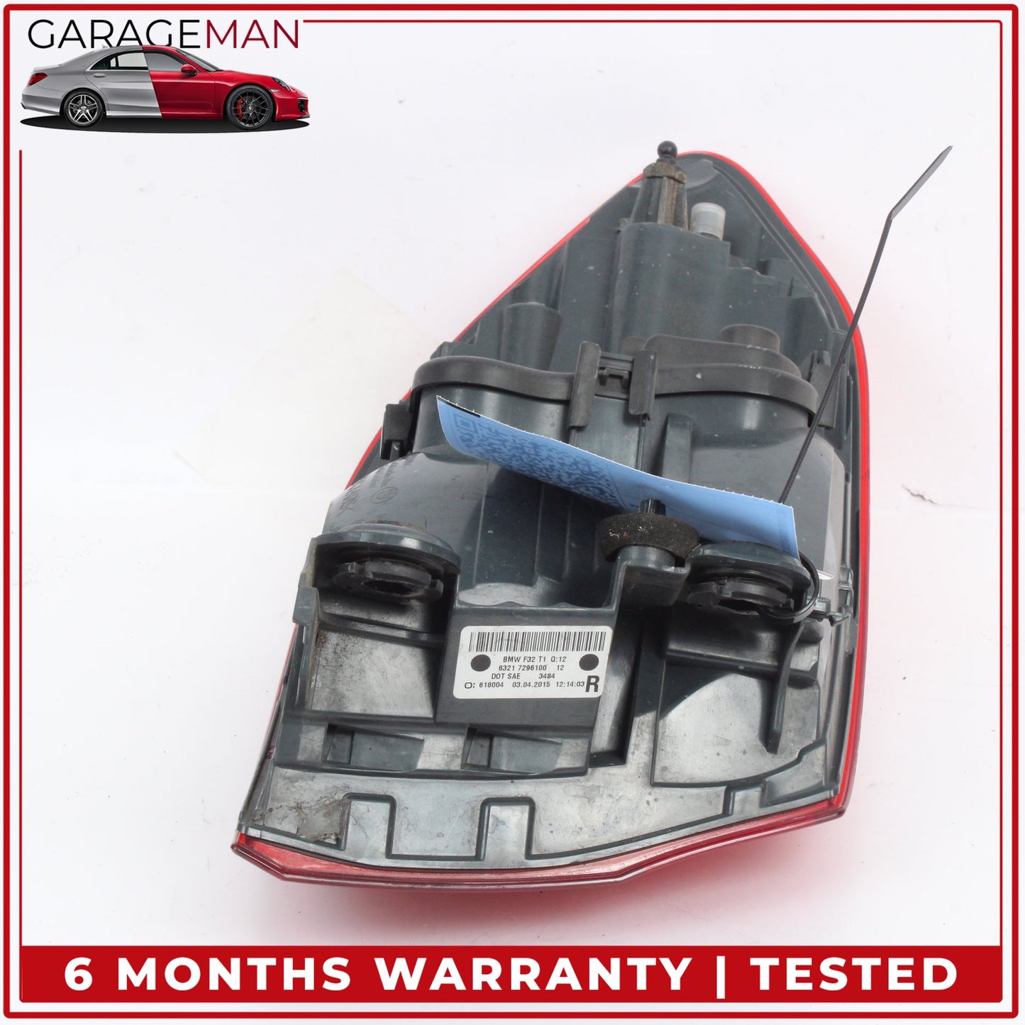 2014-2017 BMW 428i F36 Rear Right Side Outer LED Tail Light Lamp 7296100 OEM