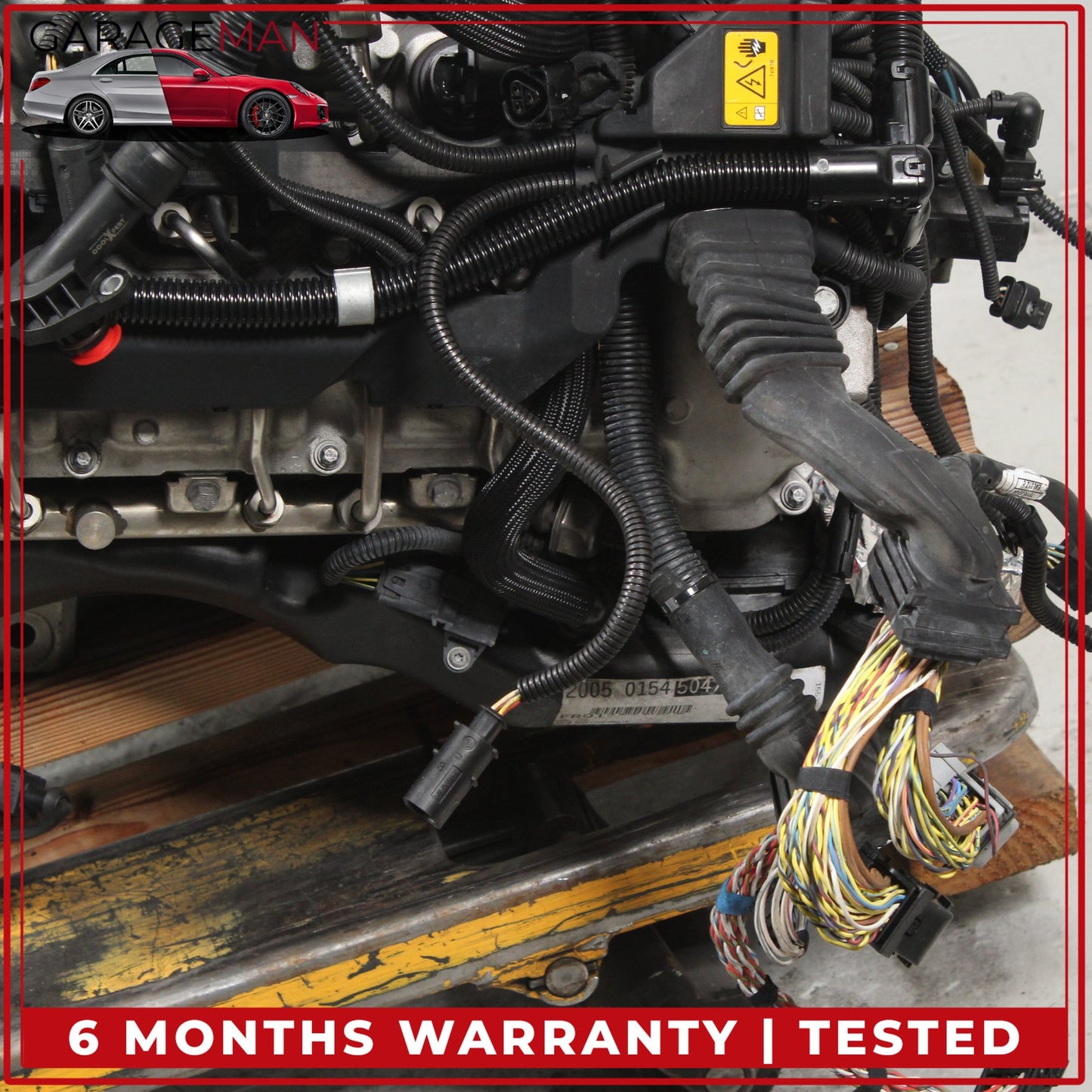 2008-2013 BMW 550i GT 650i 750i X5 X6 RWD 4.4L Engine Motor N63B44O0 OEM 154K