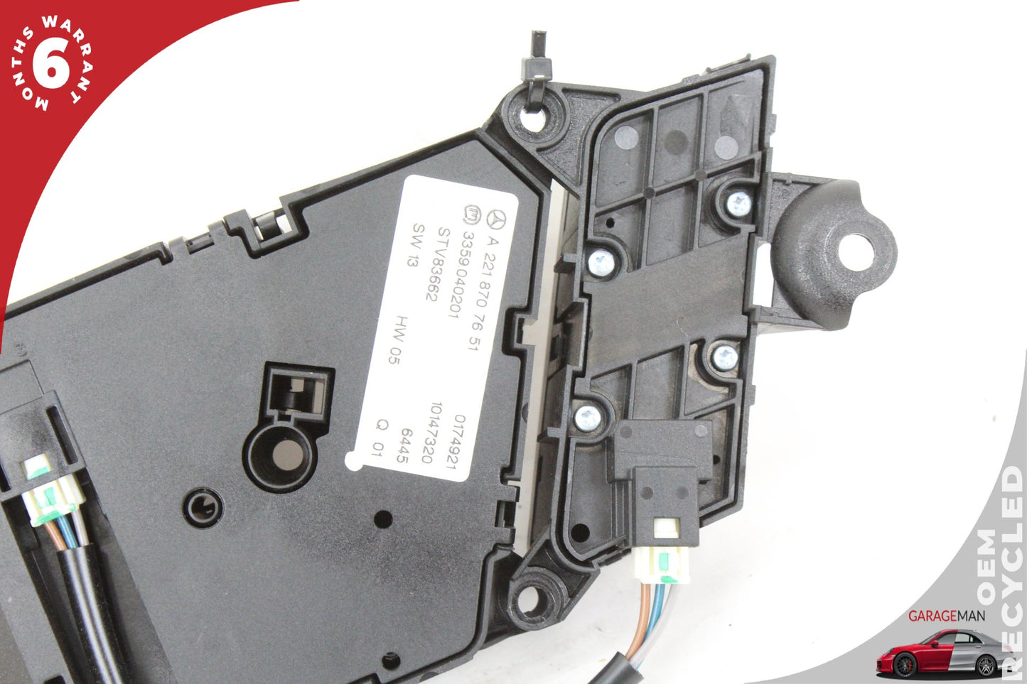 2007-2014 Mercedes W221 S550 Front Left Seat Control Switch 2218707651 OEM