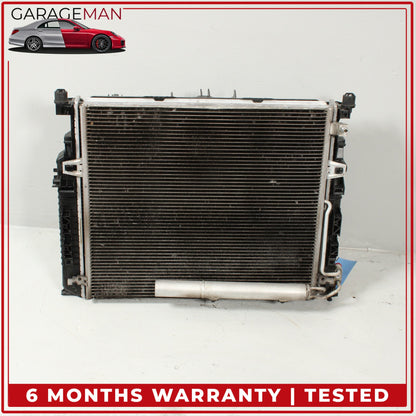 2006-2013 Mercedes W164 ML350 Cooling Radiator Fan Blade Shroud Assembly OEM