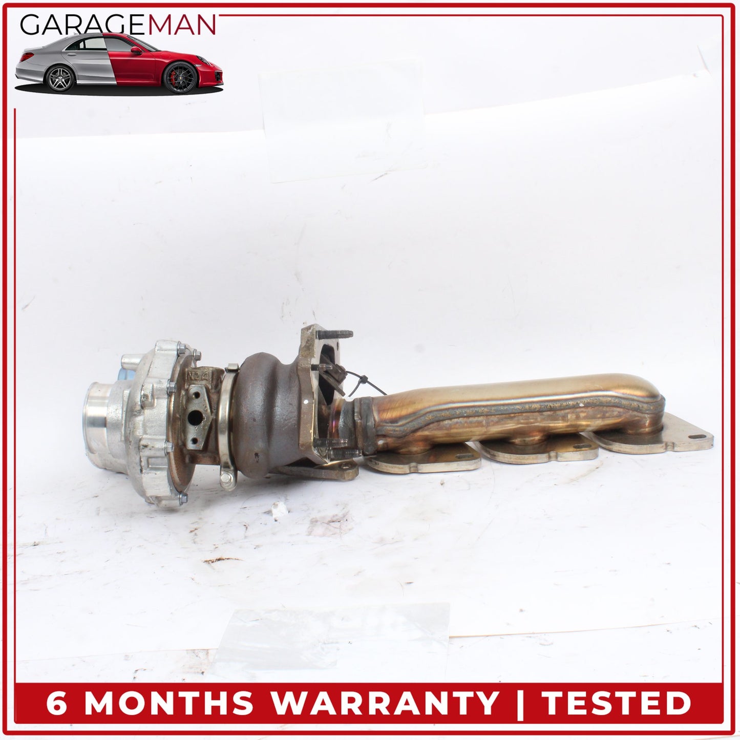 2012-2018 Mercedes-Benz CLS550 W218 Left Side Turbo Turbocharger w/ Manifold