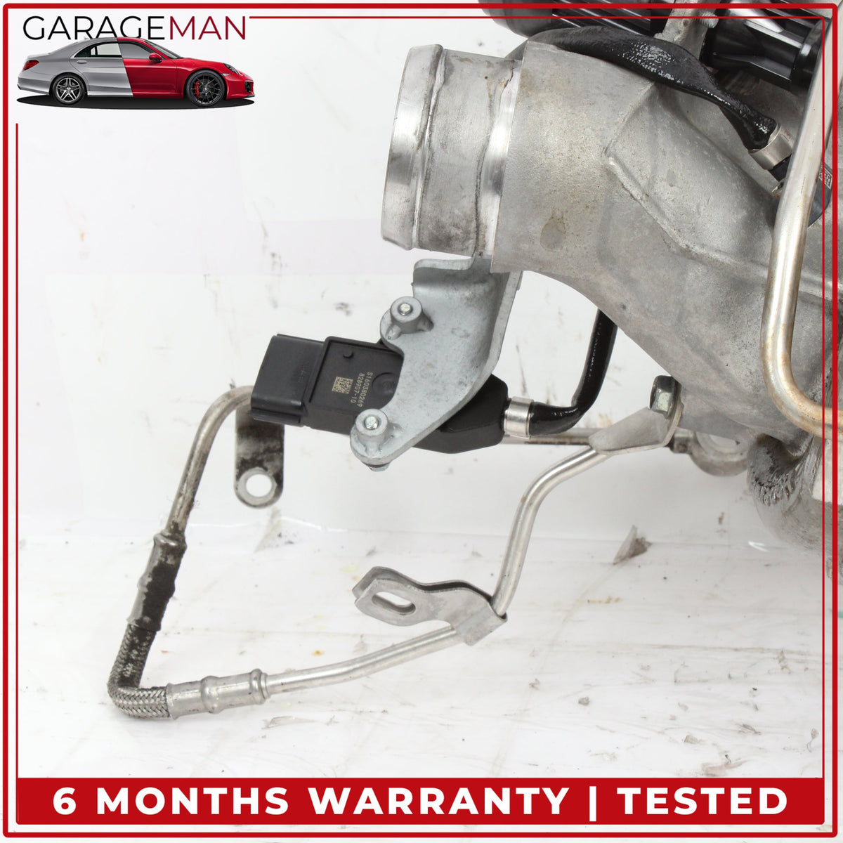 2016-2018 Infiniti Q50 Q60 3.0L Engine Left Side Turbocharger 144115CA0B OEM