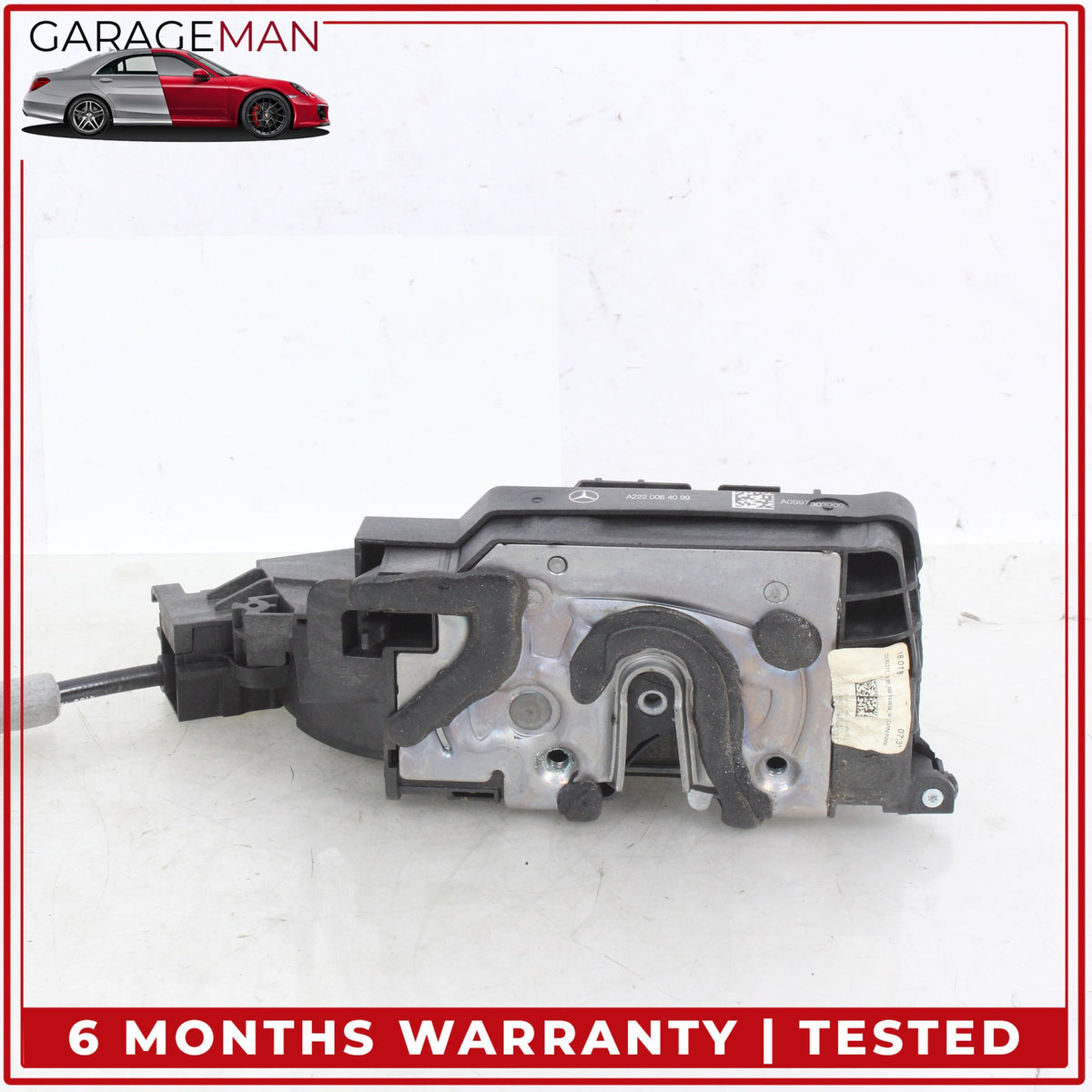 2017-2023 Mercedes W213 E300 Rear Left Exterior Door Handle w/ Lock Latch OEM
