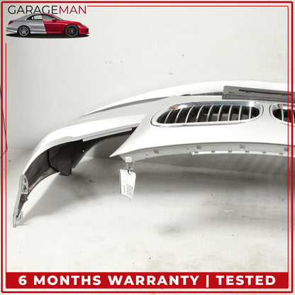 2013-2015 BMW 740i F01 Front Bumper Cover Panel Silver Metallic 7332262 OEM