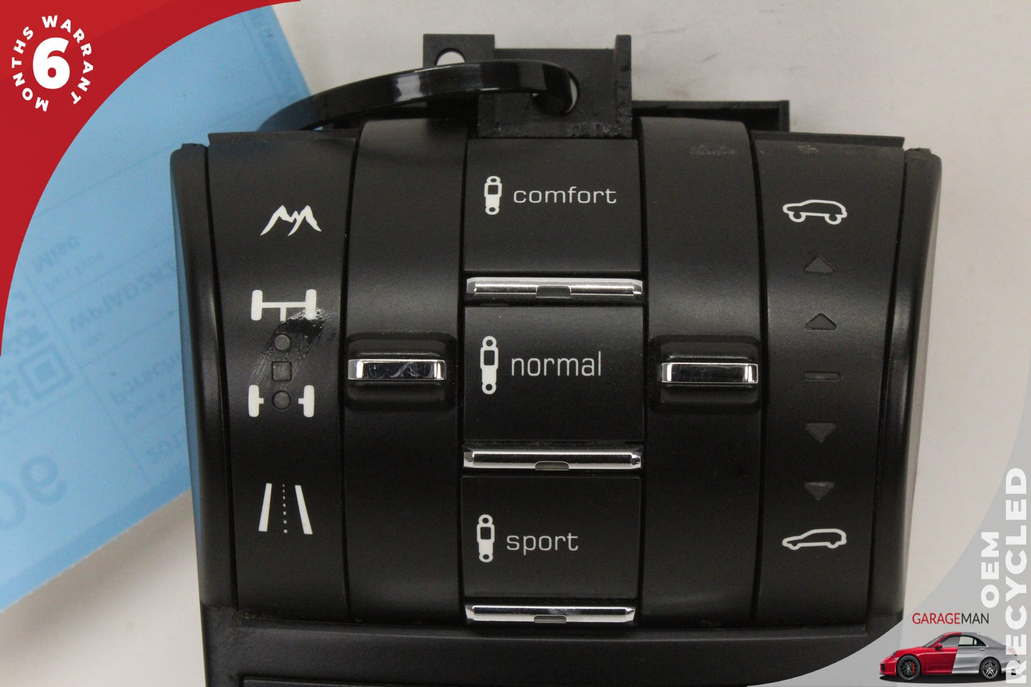 2011-2014 Porsche Cayenne 958 Suspension Mode Selector Control Switch Panel OEM