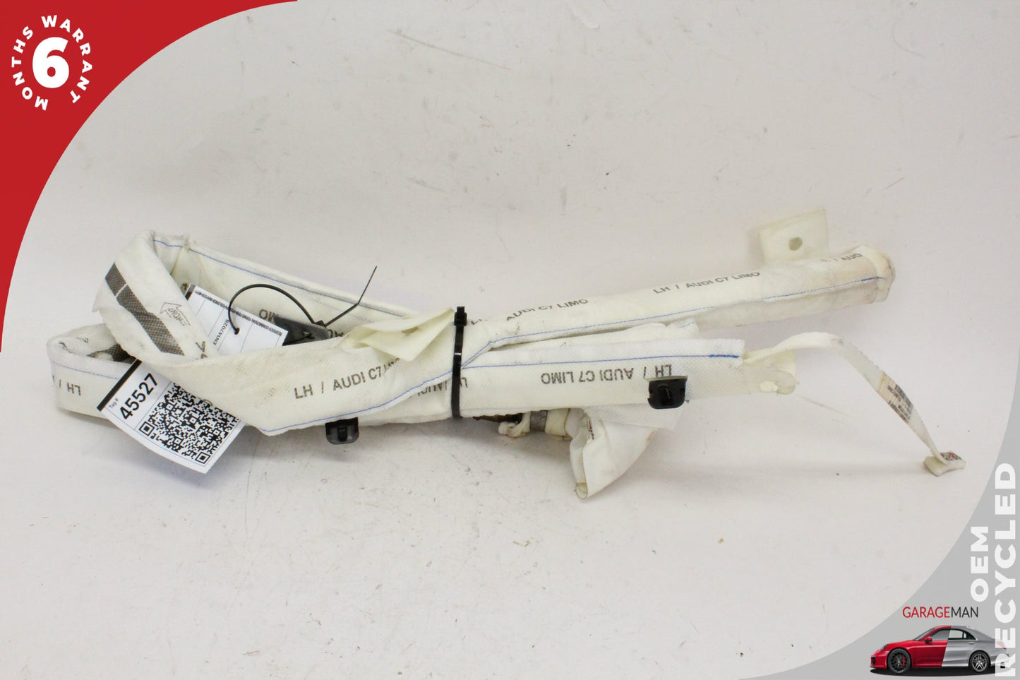 2012-2018 Audi A6 Left Driver Side Upper Roof Curtain Air Bag 4G5880741C OEM