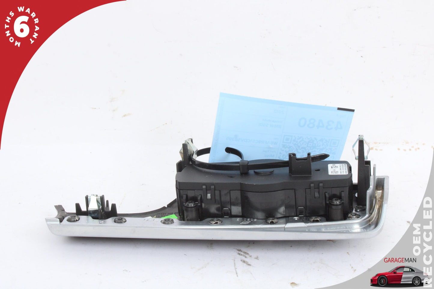 2011-2016 BMW 550i F10 Left Dashboard Headlight Switch w/ Trim