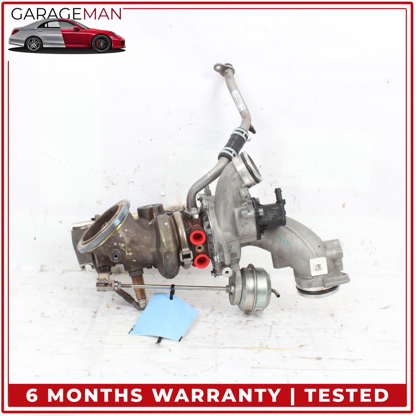 2015-2017 Mercedes W222 S550e M276 Engine Left Side Turbocharger 2760901780 OEM