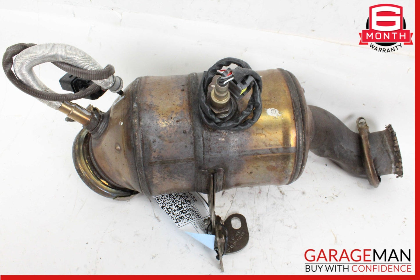15-20 Mercedes W205 C300 Exhaust Manifold Header Pipe Assembly 2054900156