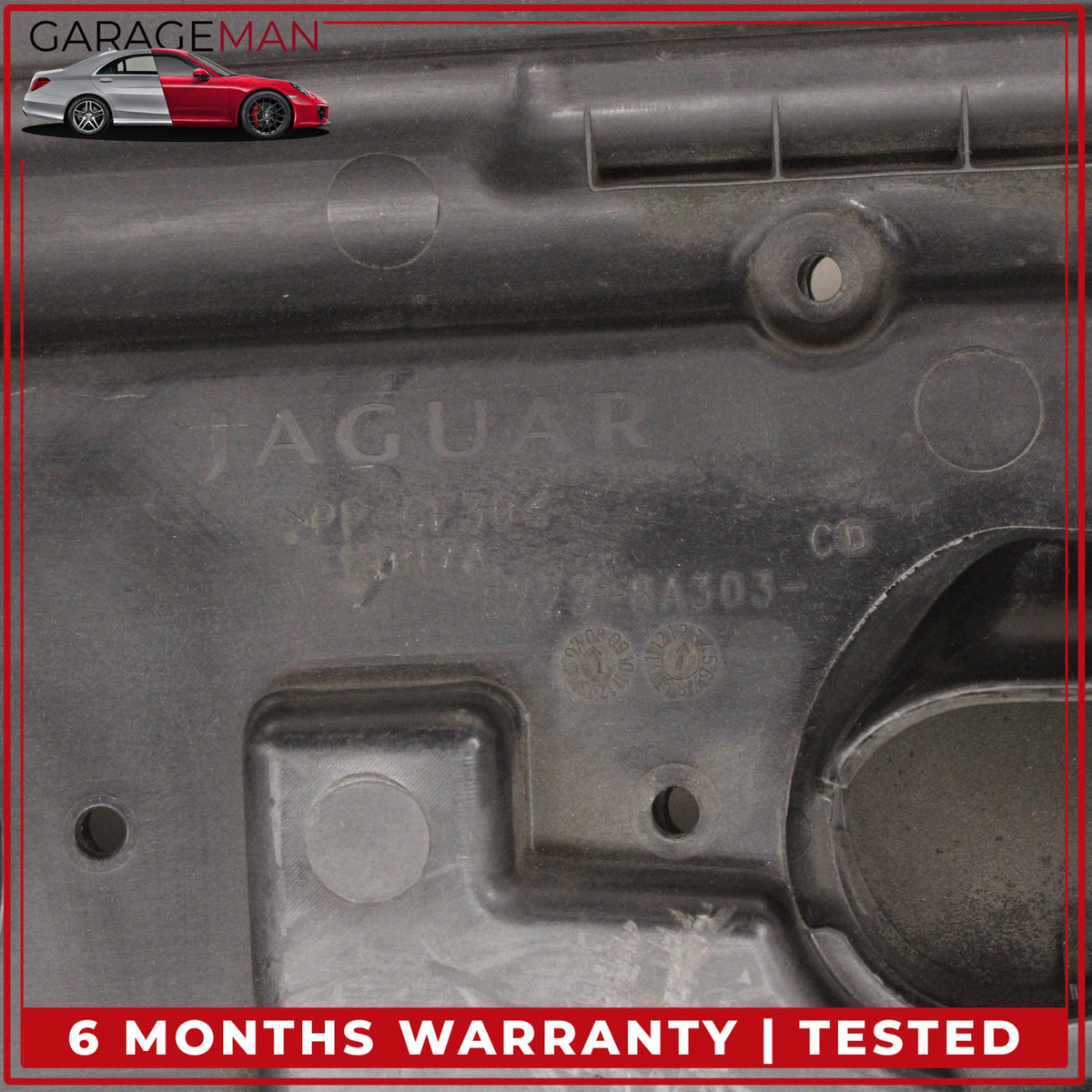 2009-2015 Jaguar XF XFR Engine Radiator Support Cover Panel 8X238A303CD OEM