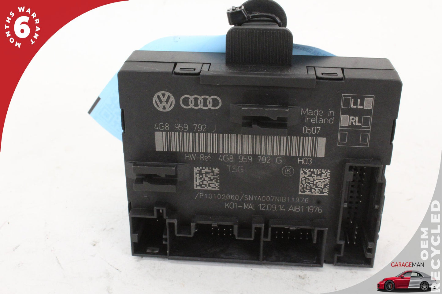 2012-2018 Audi A6 A7 S7 Front Right Door Control Module 4G8959792C OEM