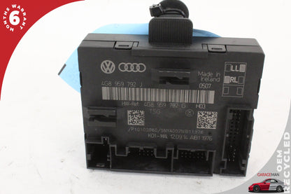 2012-2018 Audi A6 A7 S7 Front Right Door Control Module 4G8959792C OEM