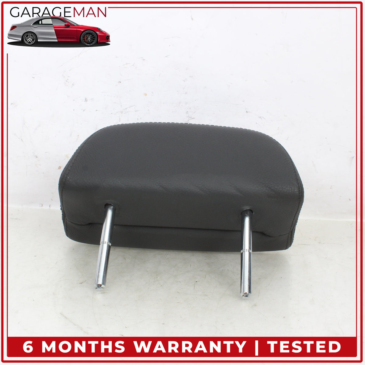 2004-2007 BMW 650i E64 RWD Rear Left & Right Headrest Set 7070423 OEM