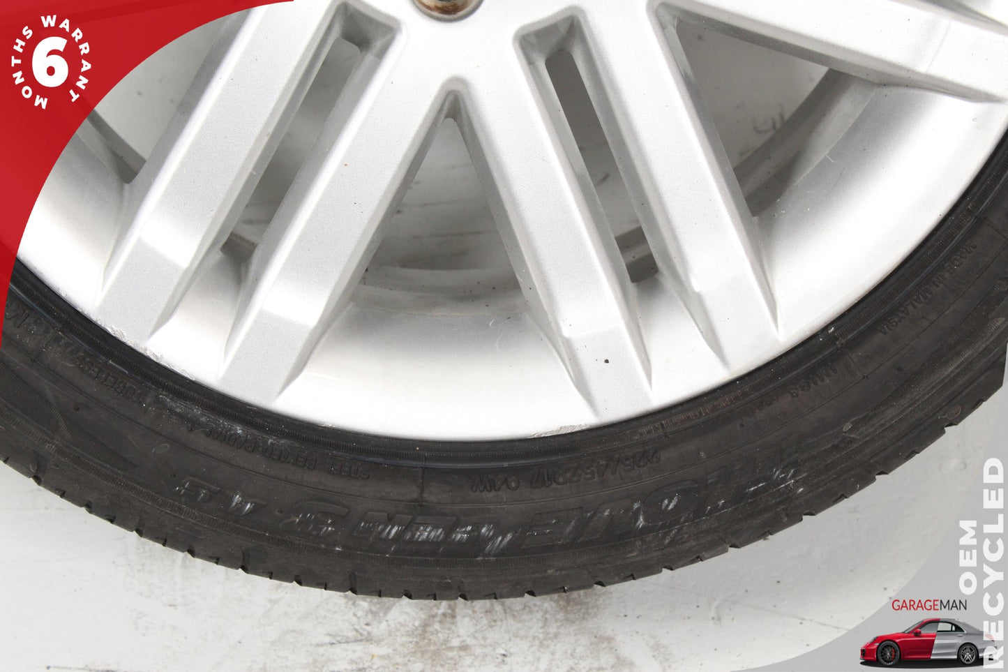 2008-2011 Mercedes W204 C300 Front Wheel Rim w/ Tire 7.5JX17 H2 ET47 OEM