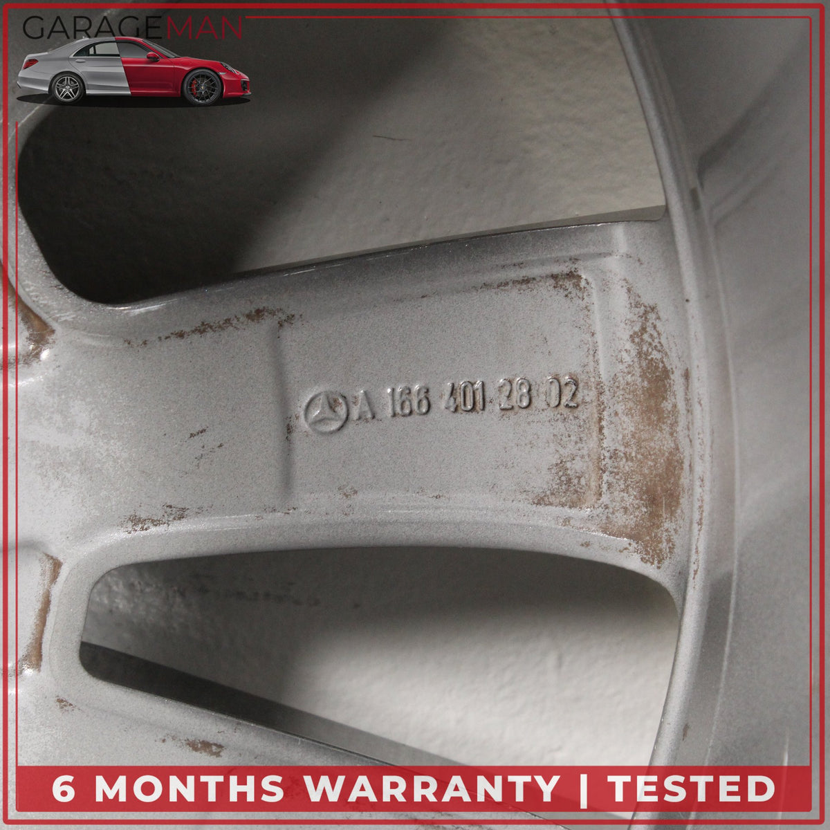 2013-2016 Mercedes X166 GL450 GL350 Front or Rear Wheel Rim 8.5JX20H2 ET62 OEM