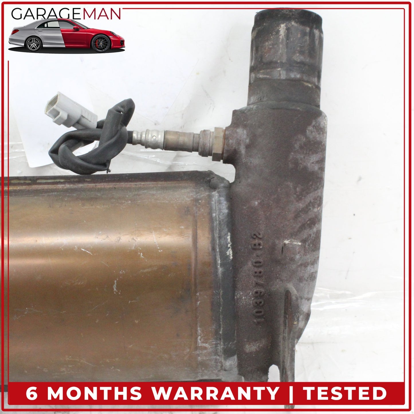 1997-1998 Jaguar XK8 Convertible Right Side Exhaust Downpipe NJA6700AG OEM