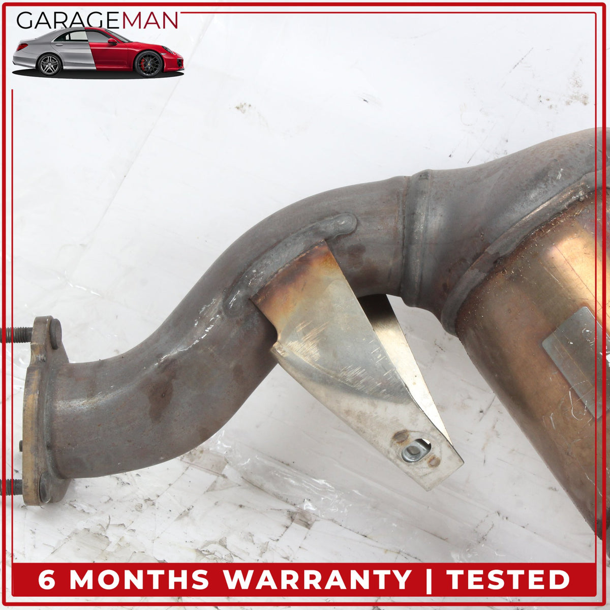 2014-2018 Audi A8 A6 A7 3.0L Engine Left and Right Side Exhaust Downpipe Set OEM