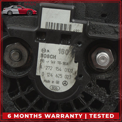 2006-2011 Mercedes-Benz E350 W211 Sedan Alternator Generator 2721540102 OEM