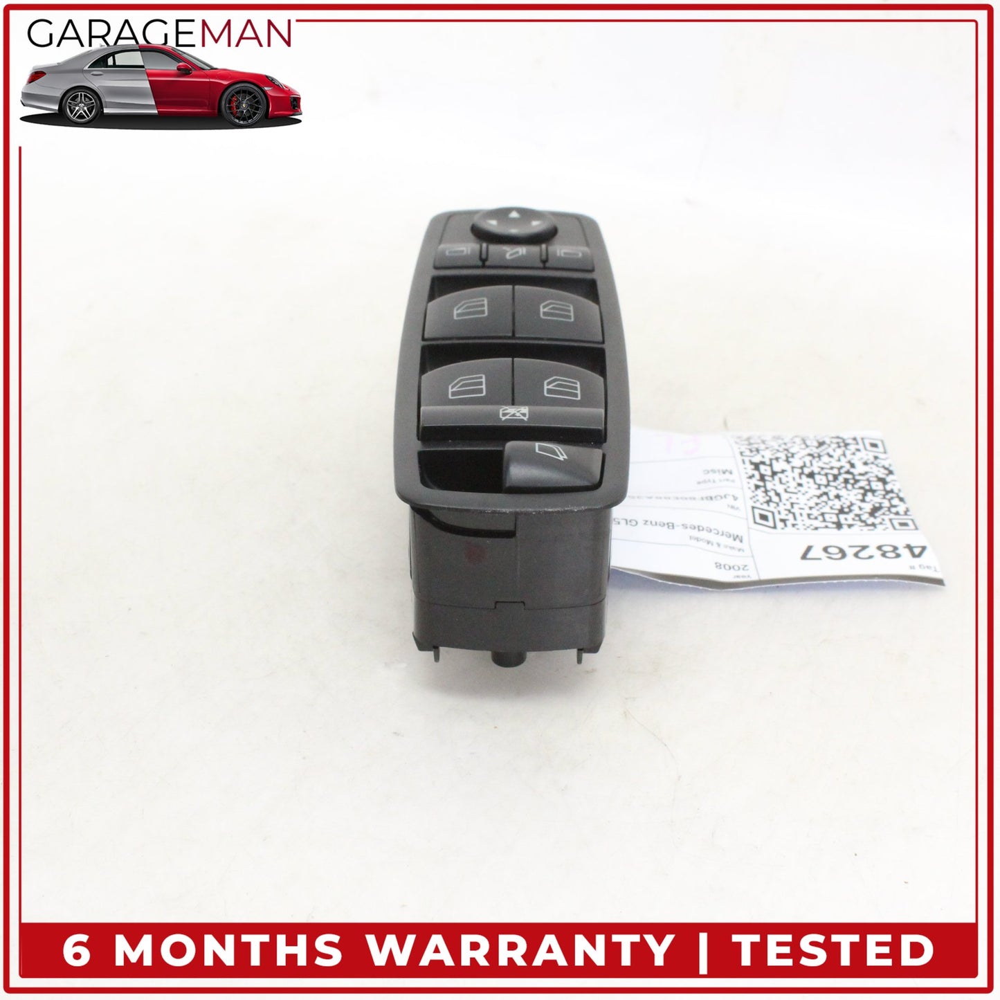 2007-2013 Mercedes X164 GL550 Front Left Side Master Window Control Switch OEM