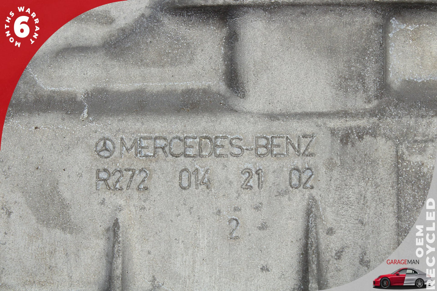 2005-2011 Mercedes W204 C300 Engine Upper Oil Sump Baffle Pan 2720142102 OEM
