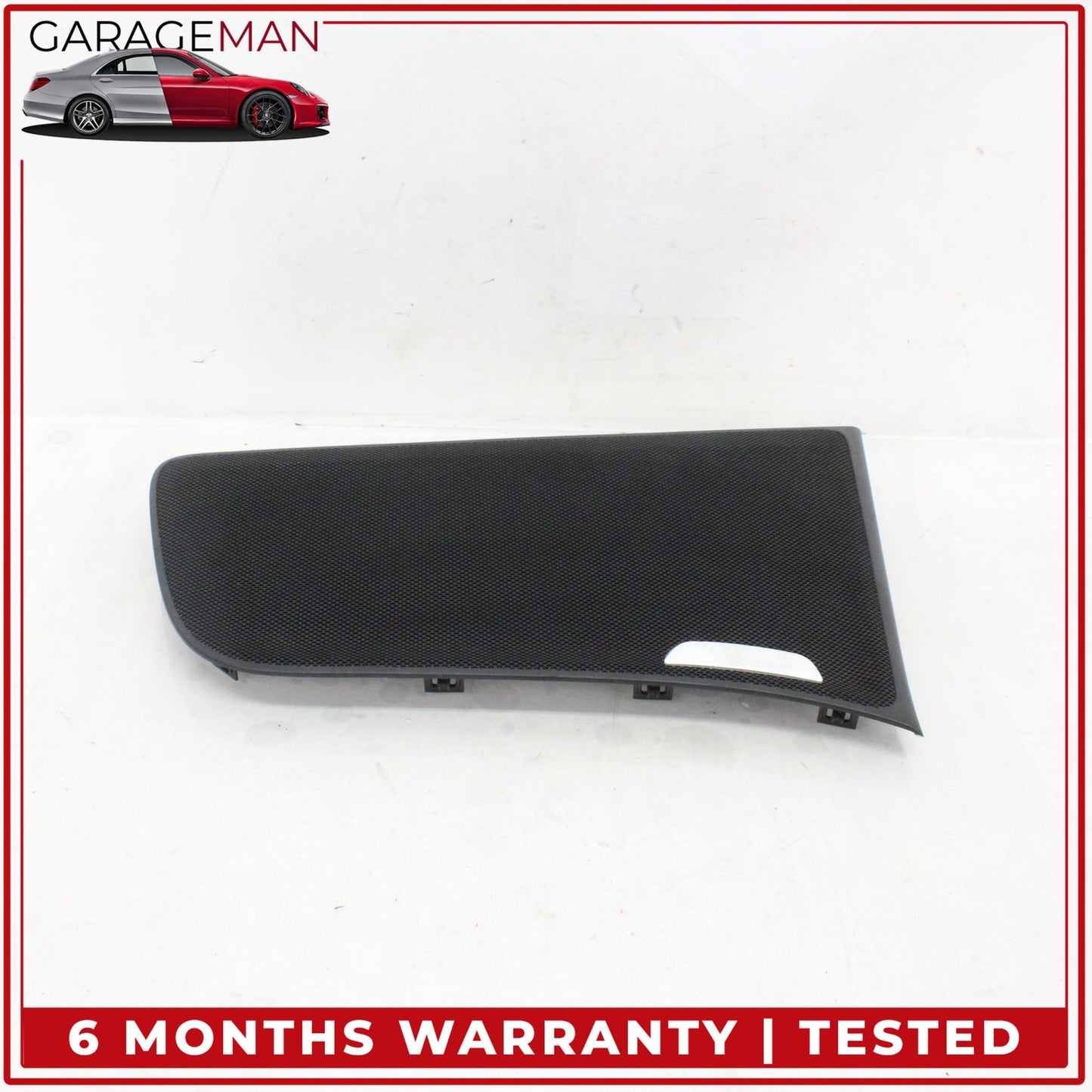 2014-2020 Mercedes W222 S550e Rear Deck Left and Right Speaker Cover Black OEM