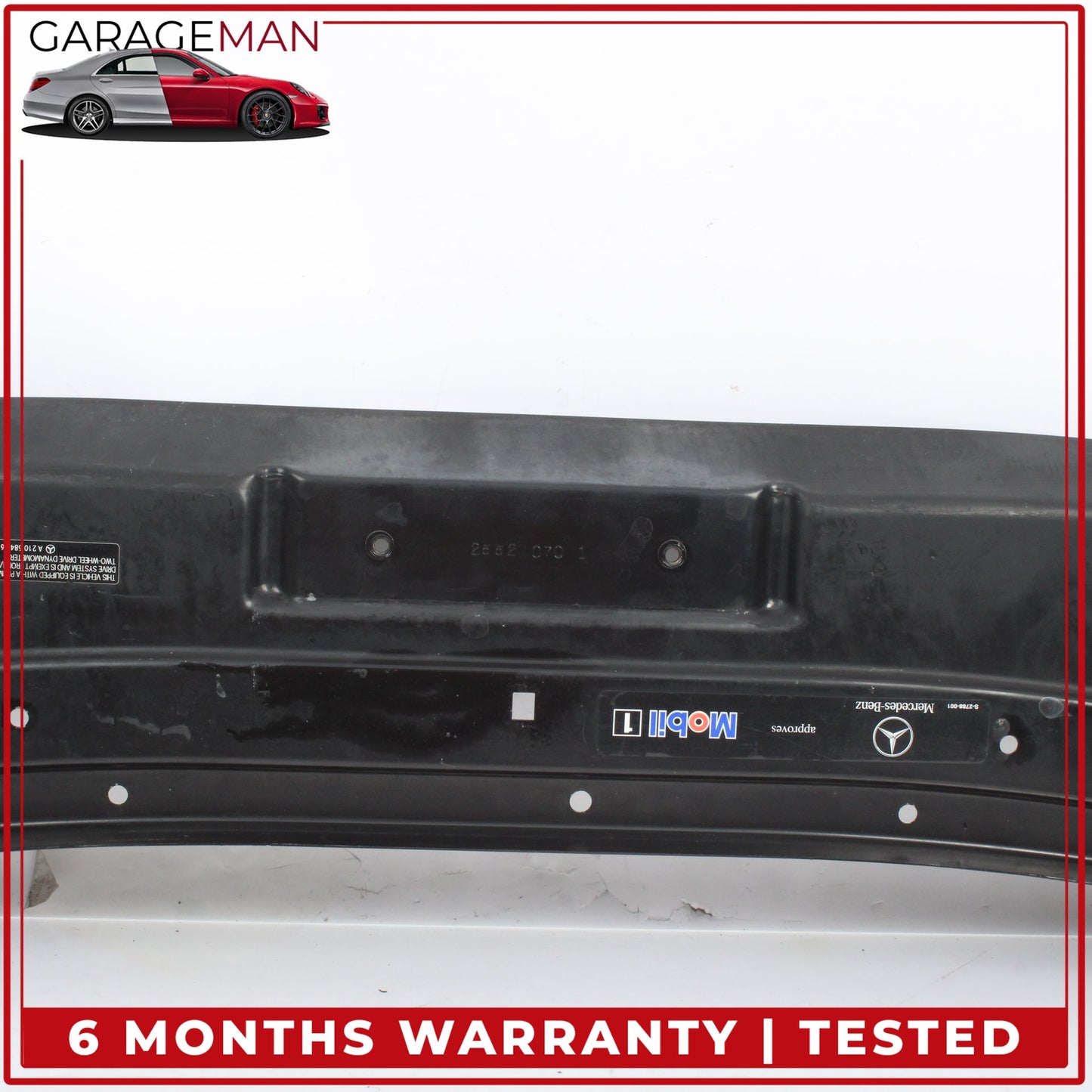 2006-2012 Mercedes W164 ML350 Front Upper Radiator Support Tie Bar OEM
