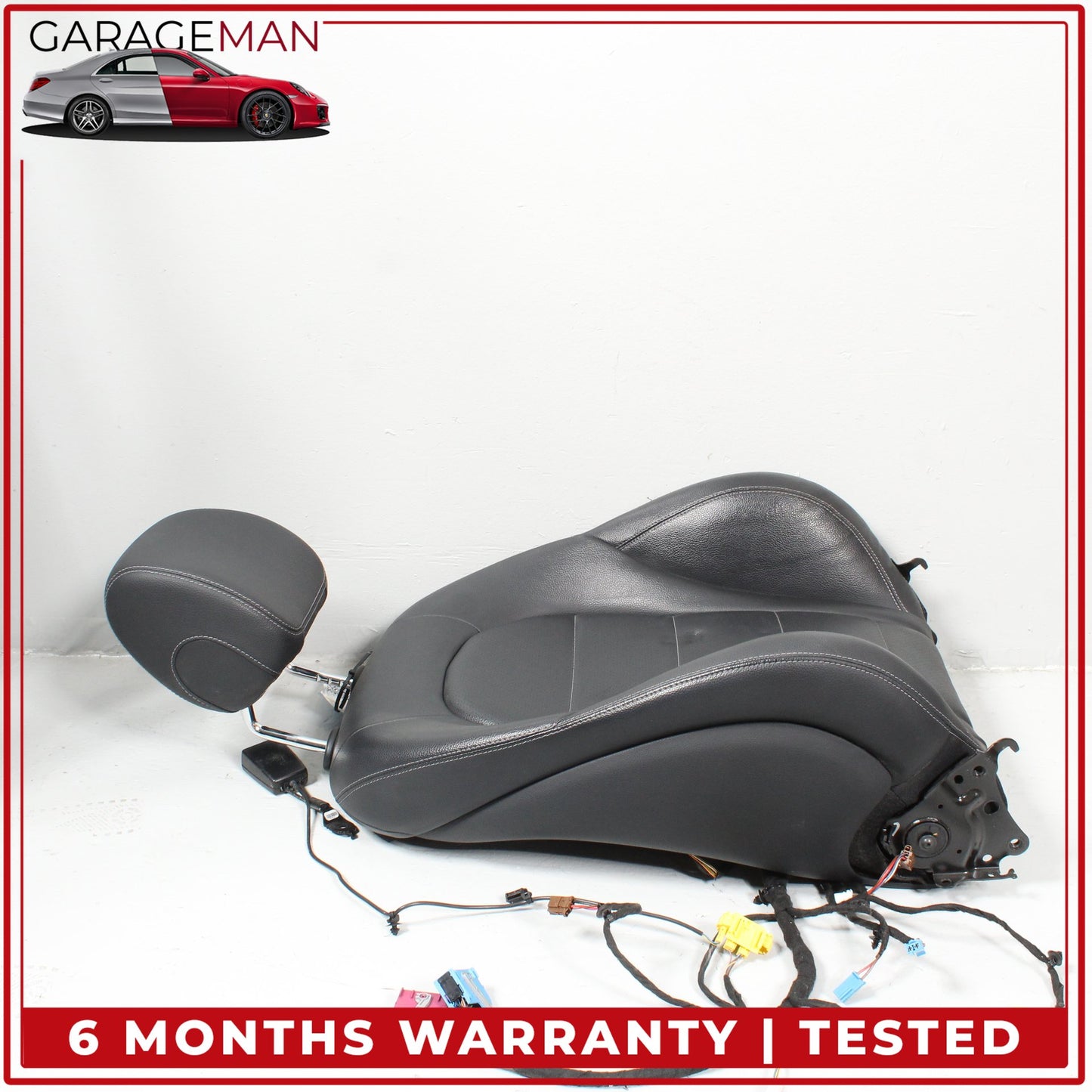 2015-2018 Mercedes W205 C300 Front Left or Right Upper Seat Cushion w/ Head Rest