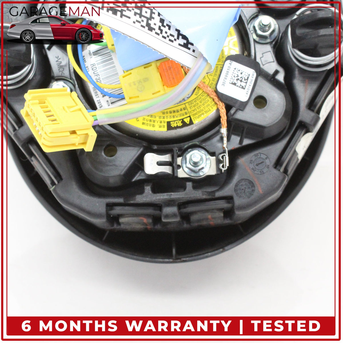 2015-2021 Mercedes W205 C300 Front Left Side Steering Wheel Airbag Air Bag OEM