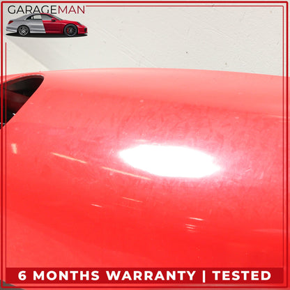 1997-2004 Porsche 911 996 Boxster 986 Front Left Fender Wing Side Panel Red OEM