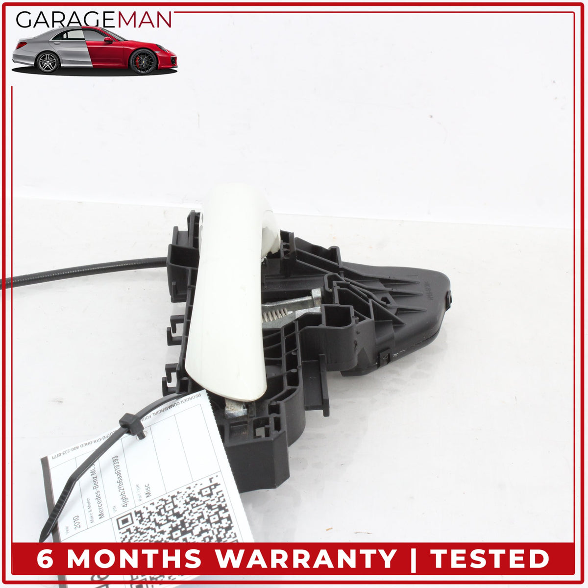 2006-2013 Mercedes W164 ML350 Front Right Exterior Door Handle Calcite White OEM