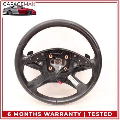 2009-2013 Mercedes X164 GL450 ML550 Steering Wheel w/ Paddle Shifters Black OEM