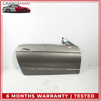 2011-2017 Mercedes W207 E350 E400 Convertible Front Right Door Shell Gray OEM