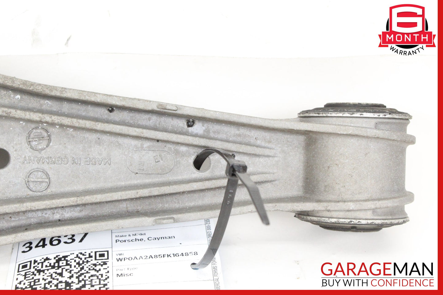 2013-2016 Porsche Cayman 981 Rear Left or Right Lower Control Arm 99134134101