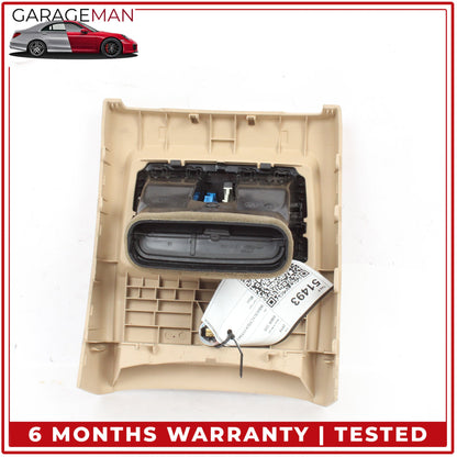 2012-2018 BMW 328i F30 Rear Center Console AC A/C Air Vent Trim 9207330 OEM