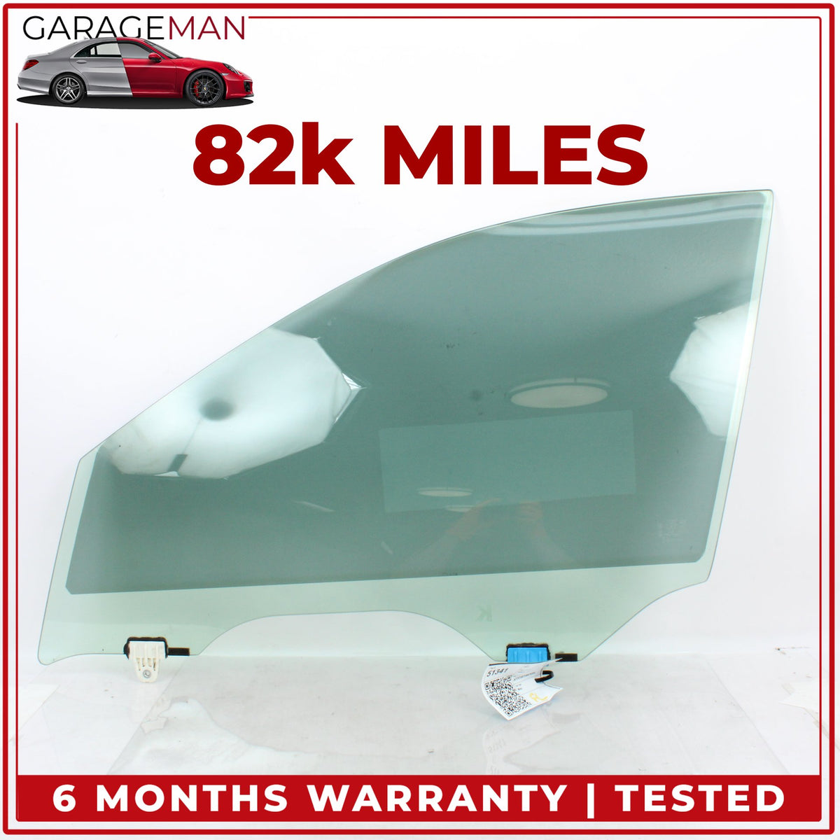 2014-2019 Infiniti Q50 V37 Front Left Driver Side Door Window Glass OEM