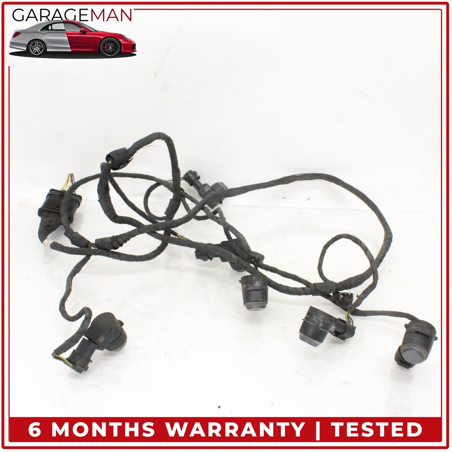 2006-2011 Mercedes W219 CLS550 Front Bumper Parking Sensors w/ Wire Harness OEM