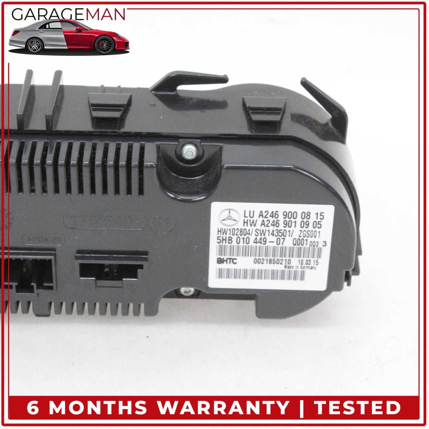 2014-2019 Mercedes W117 CLA250 AC A/C Heater Climate Control Switch Panel OEM