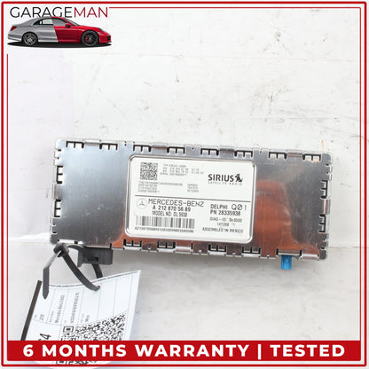 2010-2017 Mercedes W212 E400 Sirius Satellite Radio Receiver 2128705689 OEM