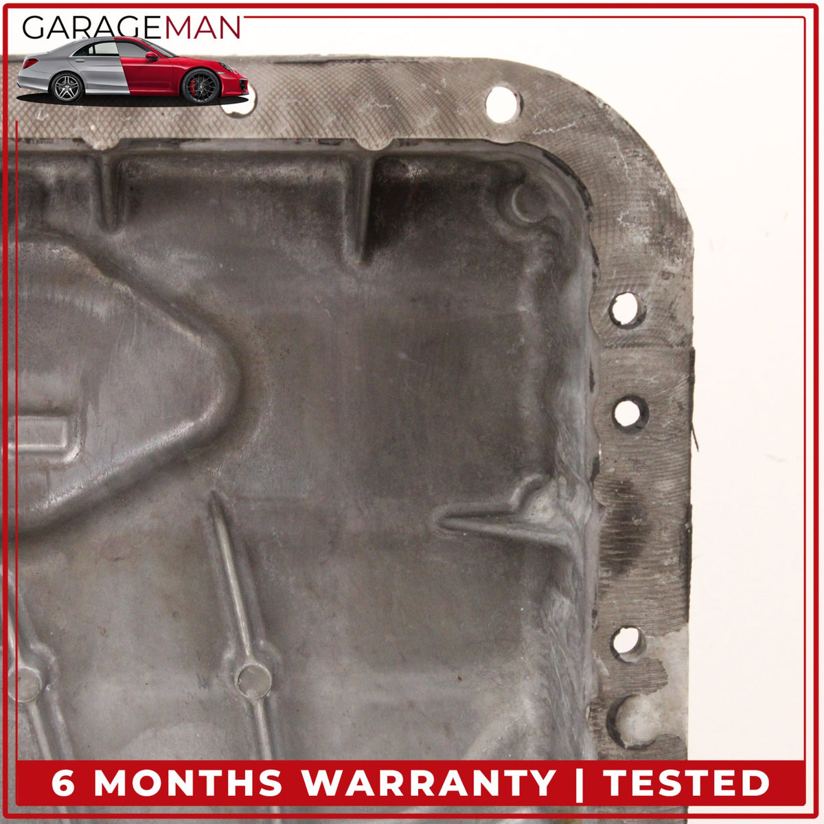 2012-2015 Mercedes W212 E400 E350 M276 RWD Upper Oil Pan Section 2760141802 OEM