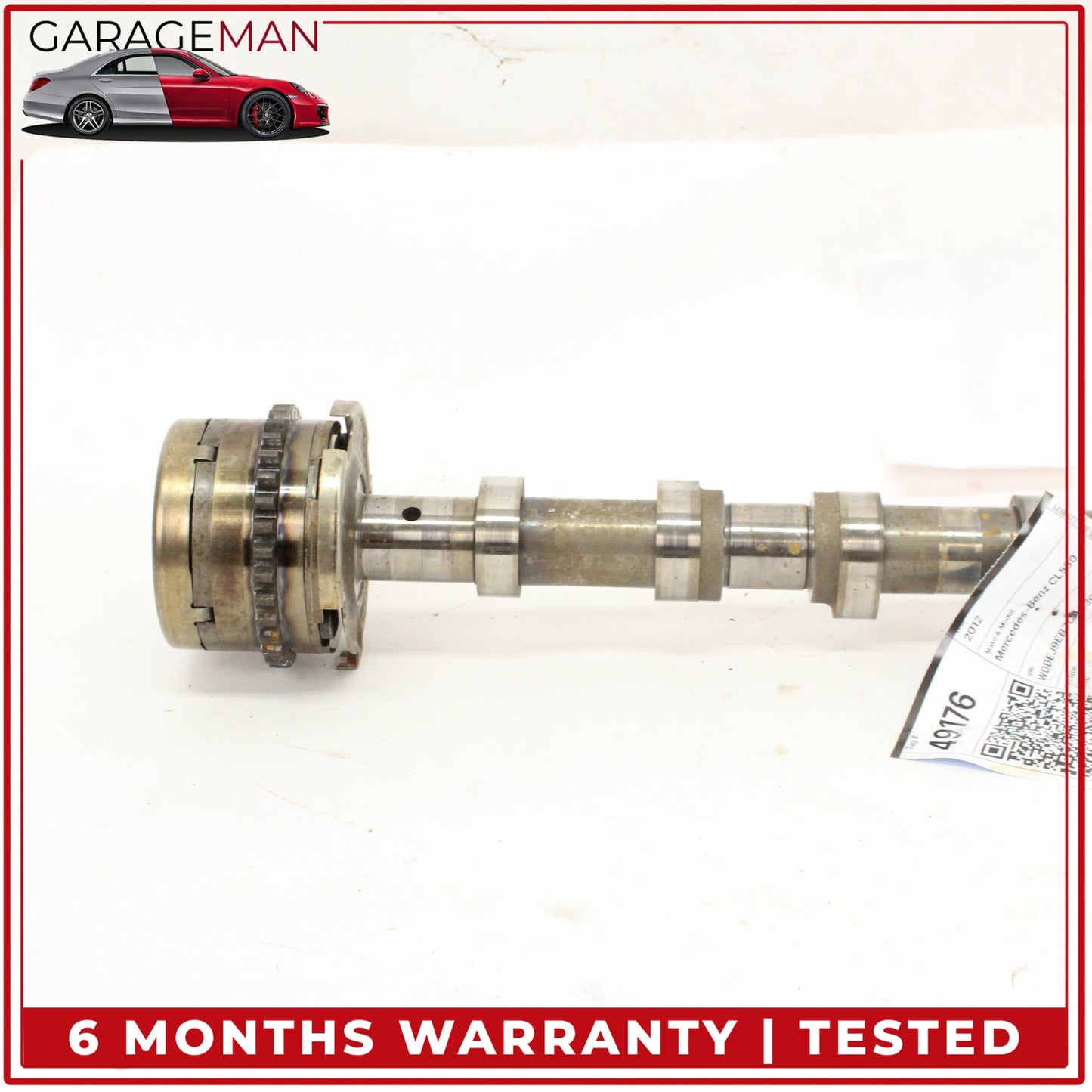 2011-2020 Mercedes W216 CL550 4.7L Left Side Exhaust Camshaft 2780501747 OEM