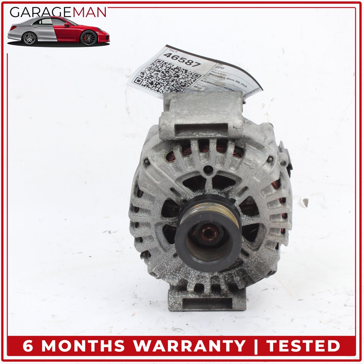 2005-2015 Mercedes W164 ML350 GL450 Alternator Generator 180A 14V 0141540402 OEM