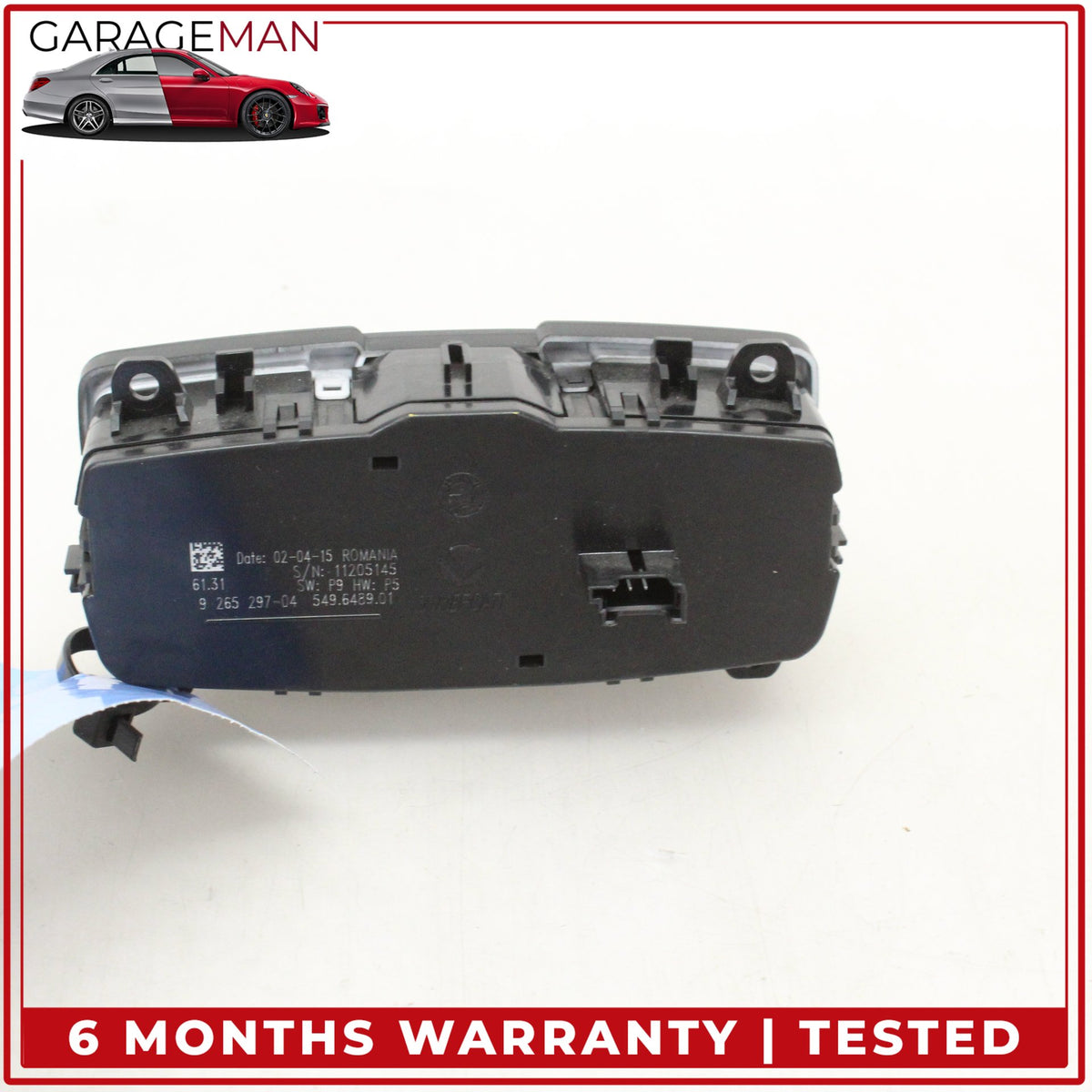 2014-2021 BMW 428i F36 Headlight Switch Control 9265297 OEM
