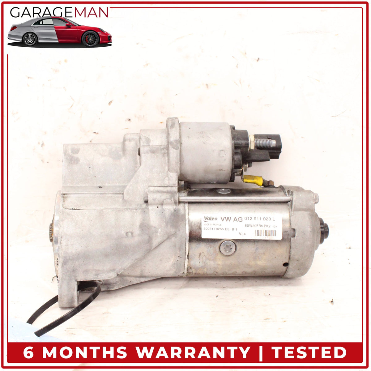 2011-2018 Porsche Cayenne 958 VR6 3.6L Engine Starter Motor 012911023L OEM