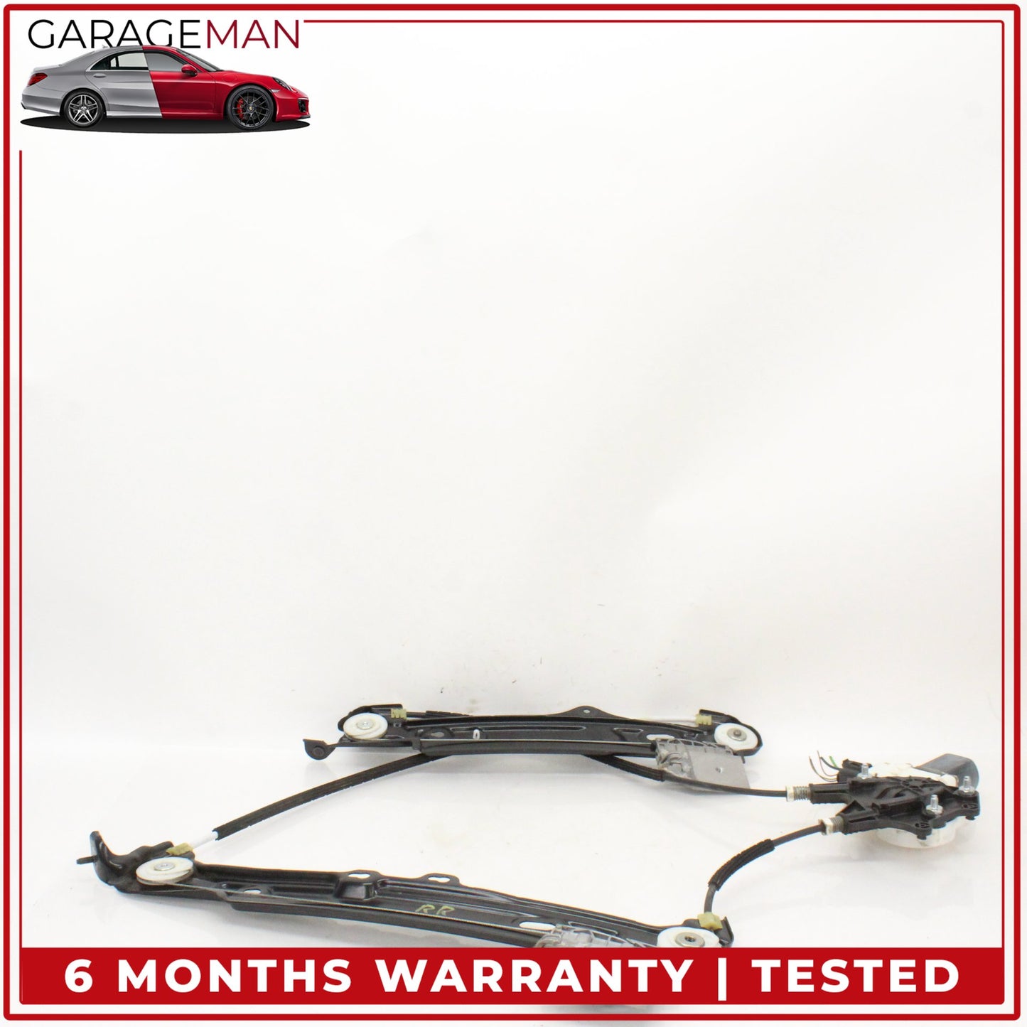 2014-2020 BMW 430i Rear Right Side Window Regulator w/ Motor 7326326 OEM