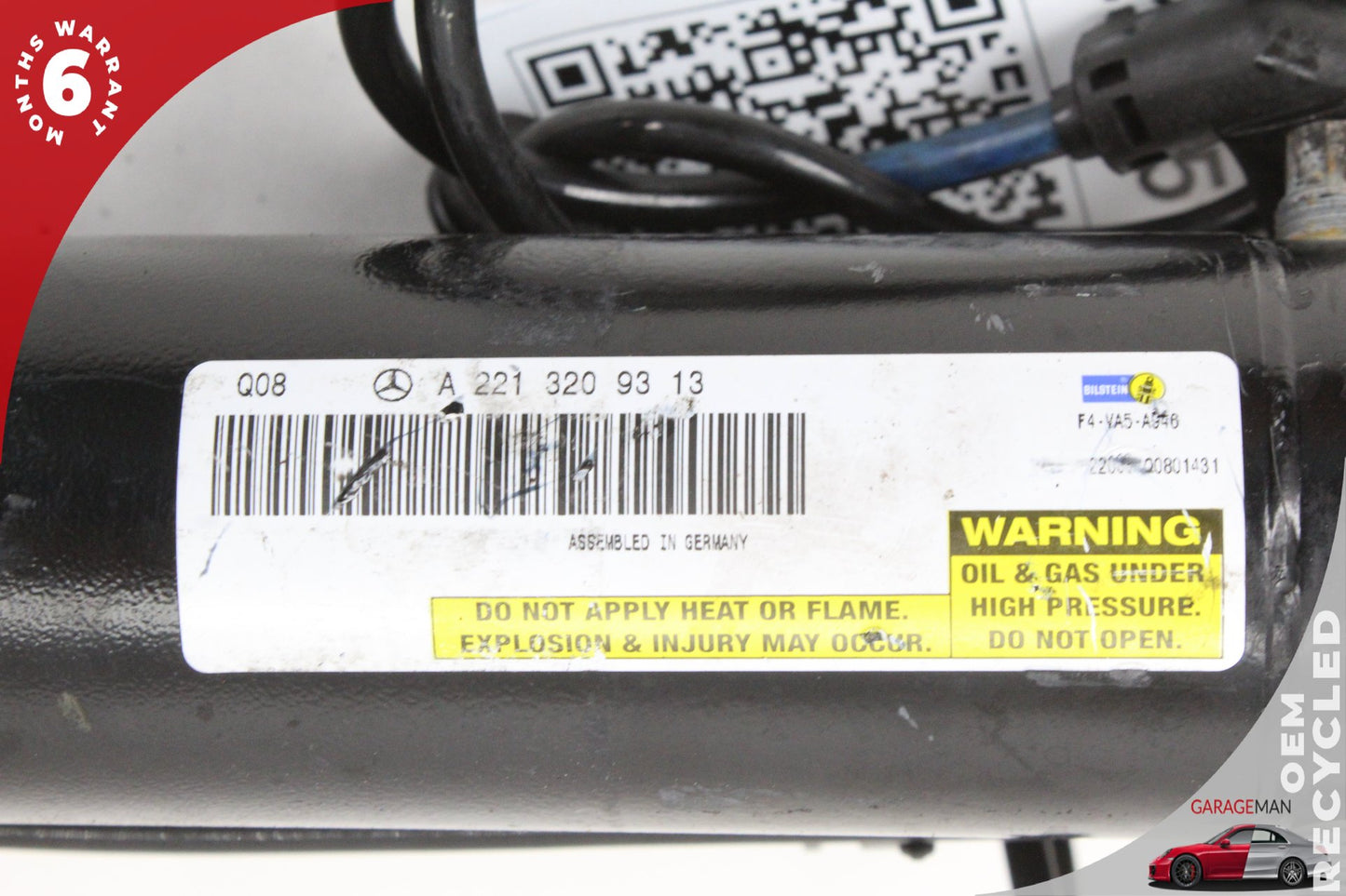 2007-2013 Mercedes W221 S550 Front Left or Right Airmatic Shock Strut 2213209313