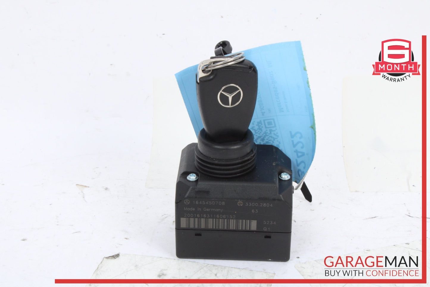 2006-2009 Mercedes ML500 M-Class W164 Ignition Switch Module w/ Key 1645450708