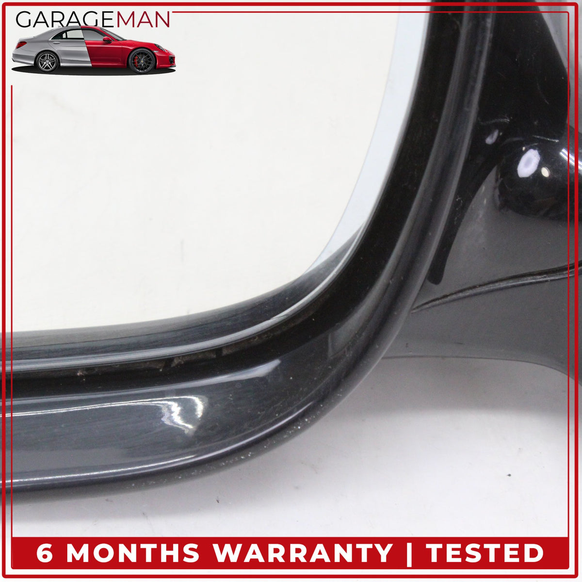 2007-2009 Mercedes W211 E350 Front Left Side Door Rear View Mirror Black OEM