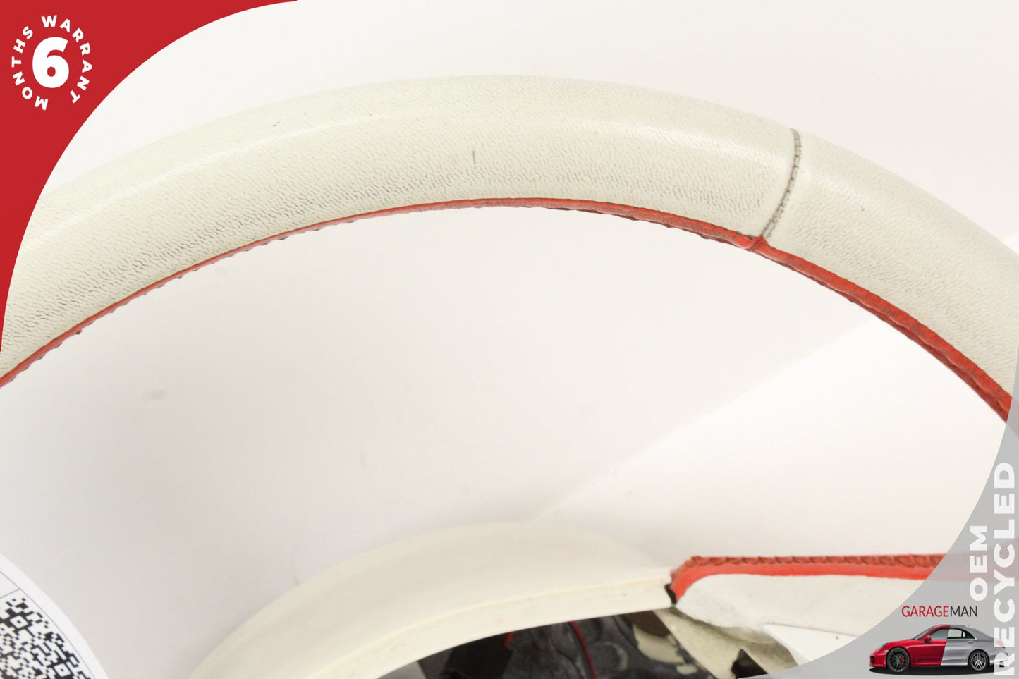 2013-2019 Fiat 500e Front Left Driver Side Steering Wheel White P1VN07LW9AD OEM