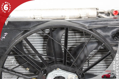 2003-2009 Mercedes-Benz E500 W211 Sedan Engine Cooling Radiator AC A/C Condenser Assembly 2115001154 OEM